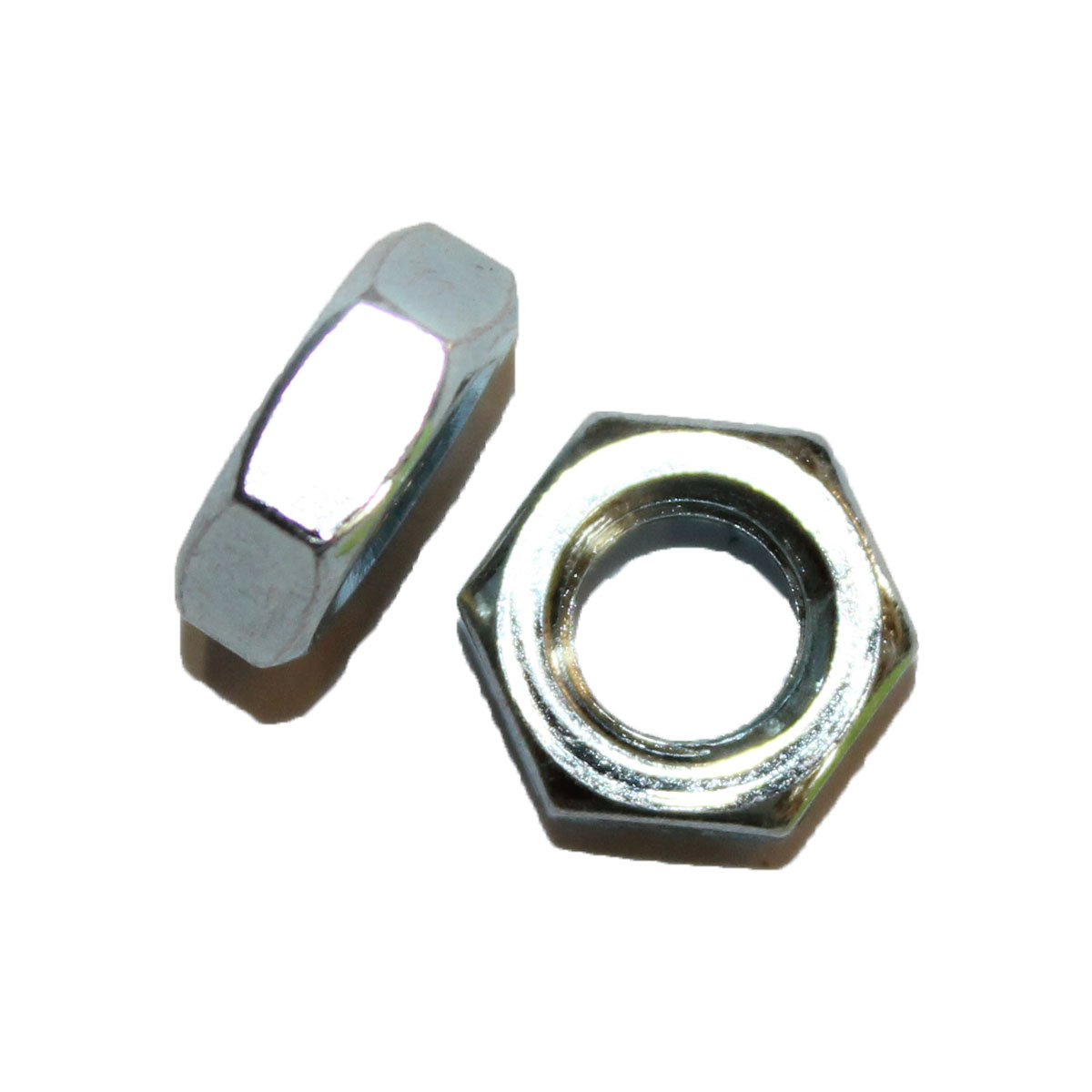 5/16 Zoll - 24 UNF Sechskantmutter Flach Hex Jam Nut Grade A verzinkt