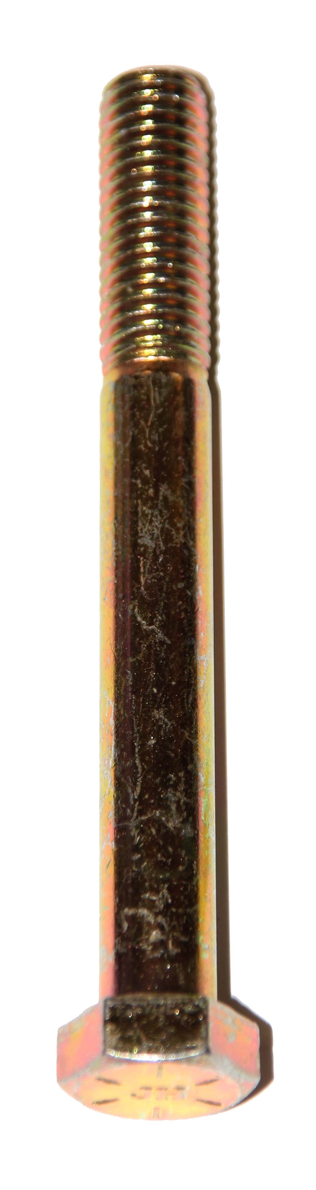 1/2 Zoll - 13 x 4 1/2 Zoll Länge 114,30 mm Sechskantschraube UNC 10.9 gelb verzinkt