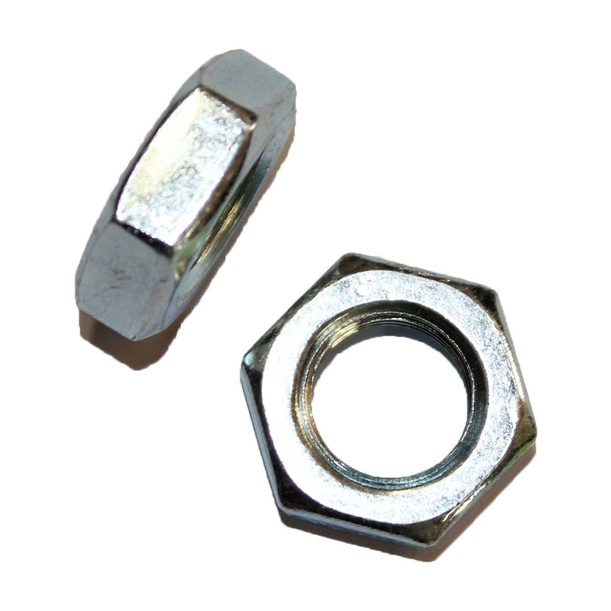 9/16 Zoll - 18 UNF Sechskantmutter Flach Hex Jam Nut Grade A verzinkt