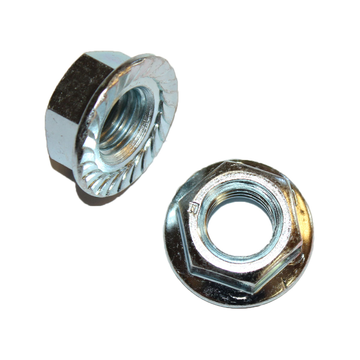5/8 Zoll - 11 UNC Flanschmutter Stahl verzinkt