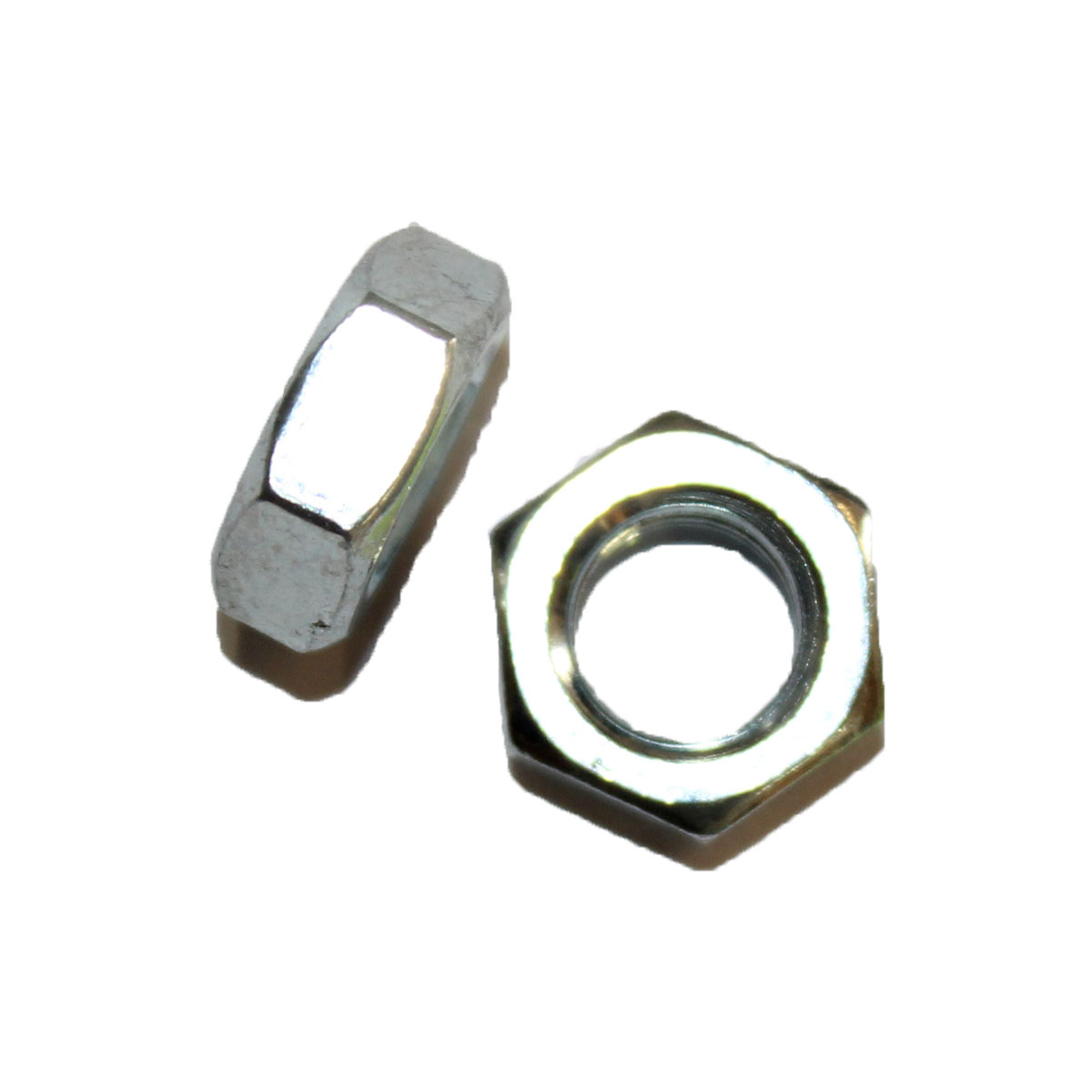 3/8 Zoll - 16 UNC Sechskantmutter Flach Hex Jam Nut Grade A verzinkt