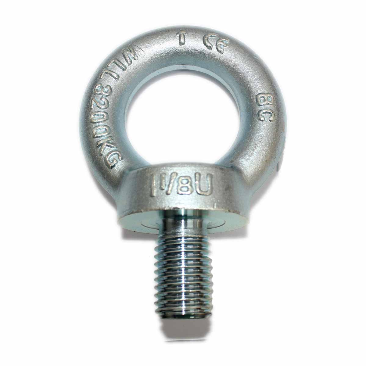 1 1/8 Zoll UNC Ringschraube C15E verzinkt