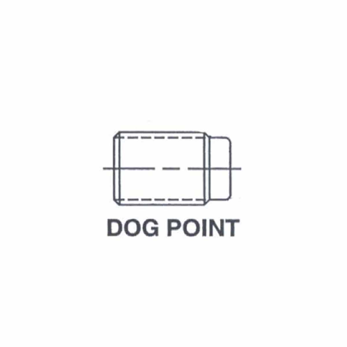 Gewindestifte Zoll Dog Point