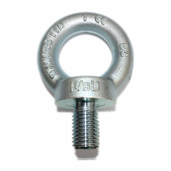 1 1/8 Zoll UNC Ringschraube C15E verzinkt