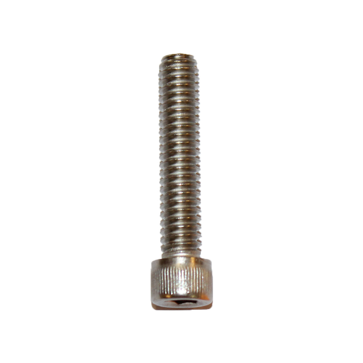 10x Zylinderschraube 1/4"-20 UNC x 1 1/2" lang mit Innensechskant V2A Harley 
