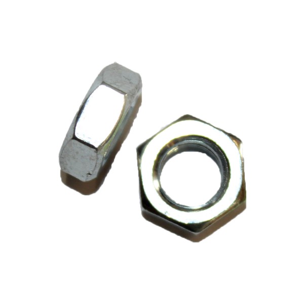 3/8 Zoll - 16 UNC Sechskantmutter Flach Hex Jam Nut Grade A verzinkt